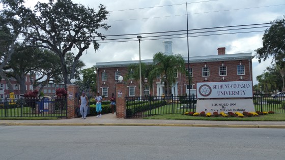 BCU Campus from Bethune Blvd