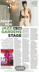 April Jazz in the Gardens