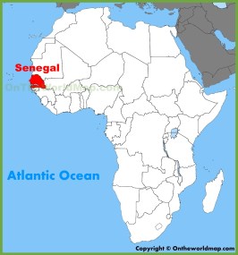 Senegal Map